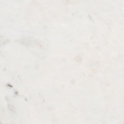 Zuo Modern Rench White Marble Top Side Table