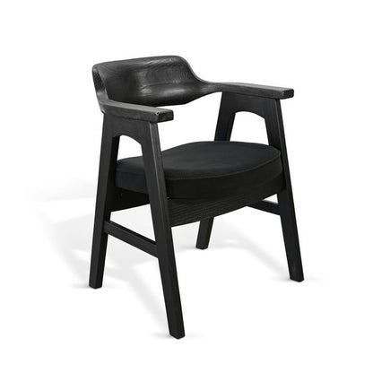 Sunny D Reno Wooden Black Poker Dining Set