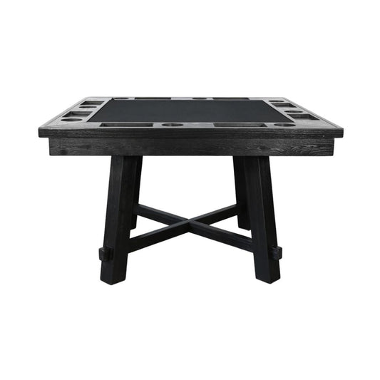 Sunny D Reno Wooden Poker Dining Table