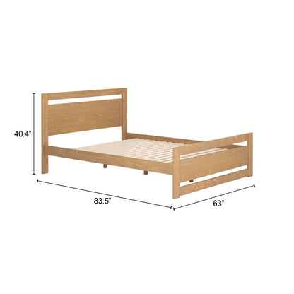 Zuo Modern Repos Modern Wooden Queen Bed