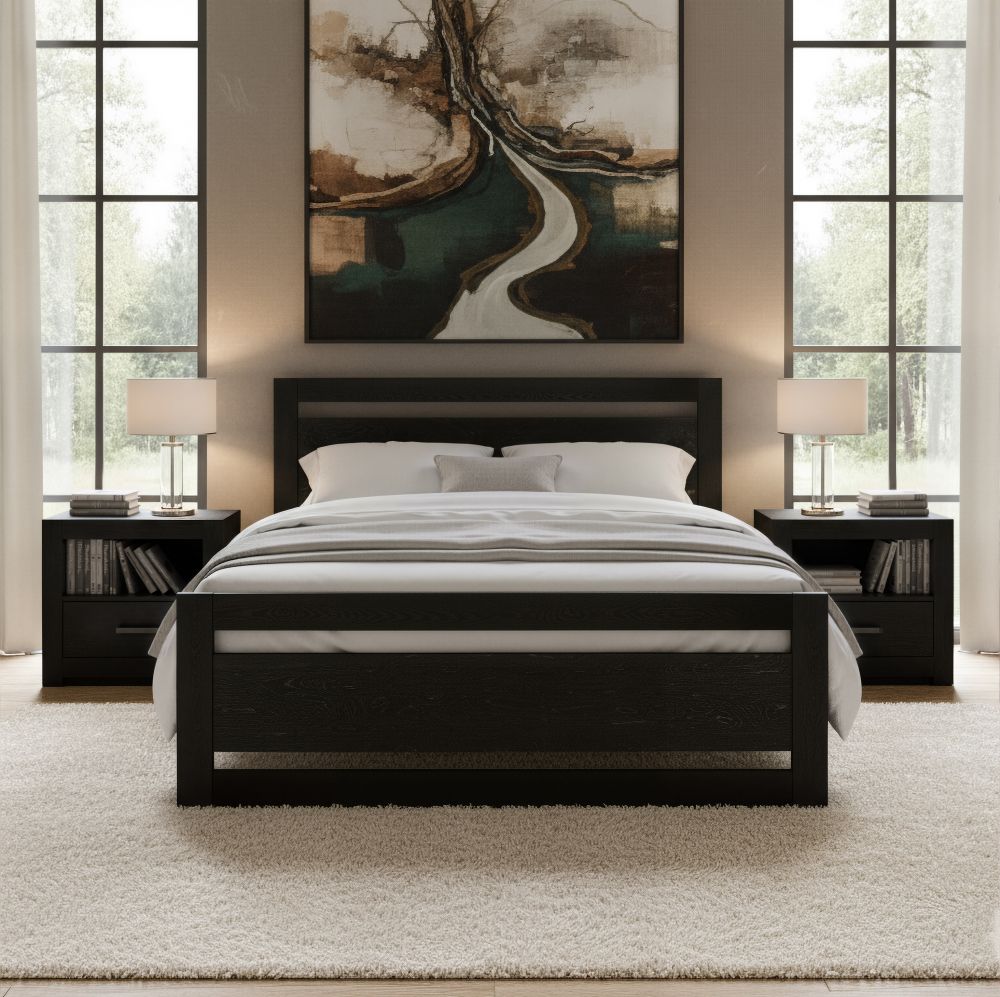 Zuo Modern Repos Modern Wooden Queen Bed