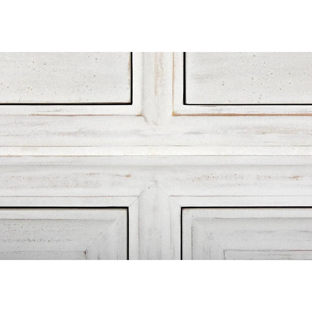 Resistance Dining Table, White Wash