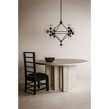 Resistance Dining Table, White Wash