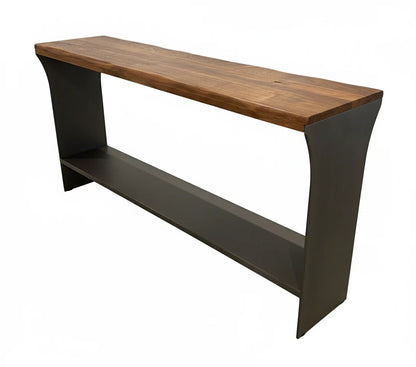 LH Home Restore Wooden Rectangular Console Table