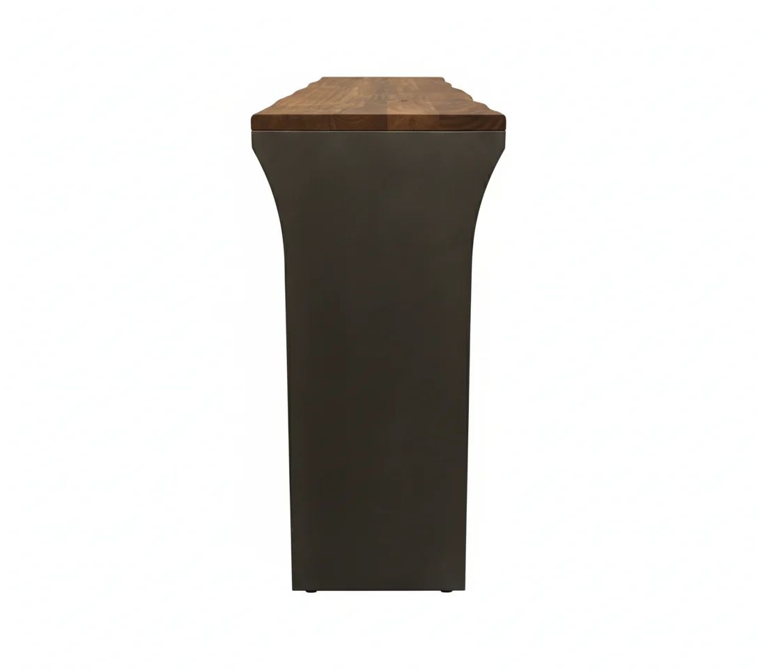 LH Home Restore Wooden Rectangular Console Table