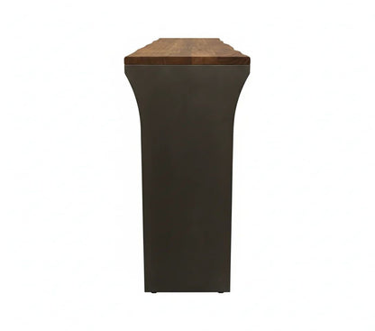 LH Home Restore Wooden Rectangular Console Table