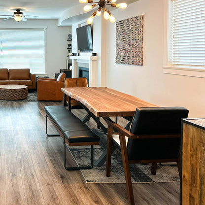 LH Home Restore Wooden Rectangular Dining Table