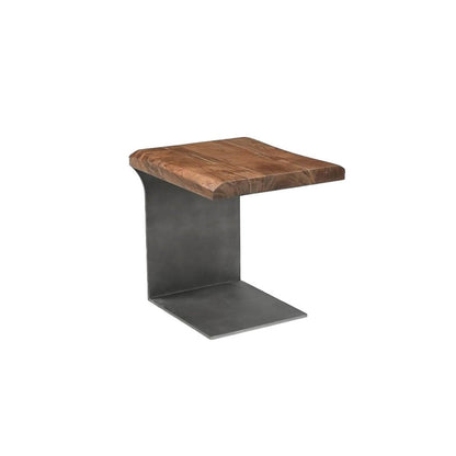 LH Home Restore Wooden Rectangular Side Table