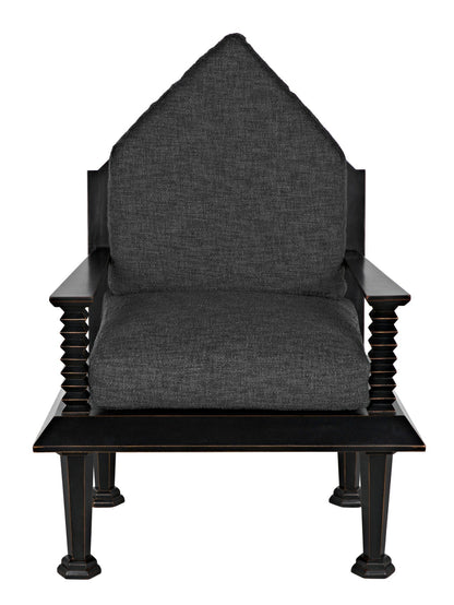 Resurrection Chair w/US Made Cushions-Club Chairs-Noir-Sideboards and Things