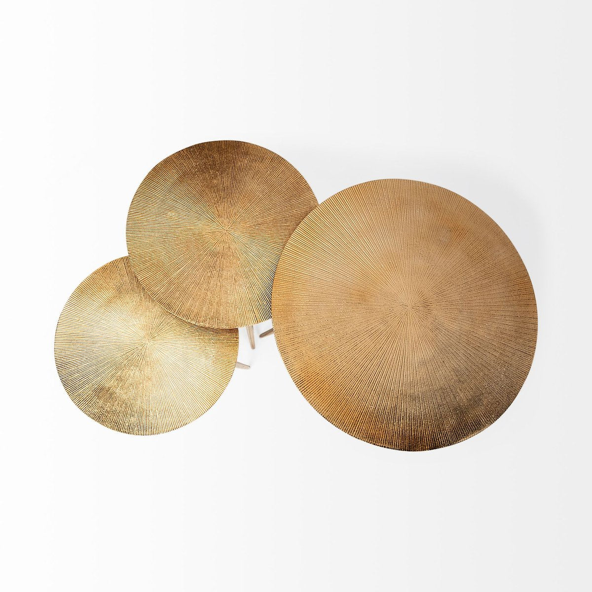 Mercana Reva Aluminum Round Accent Table