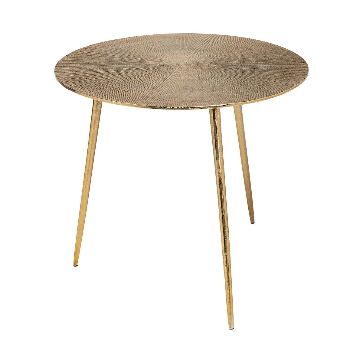 Mercana Reva Aluminum Round Accent Table