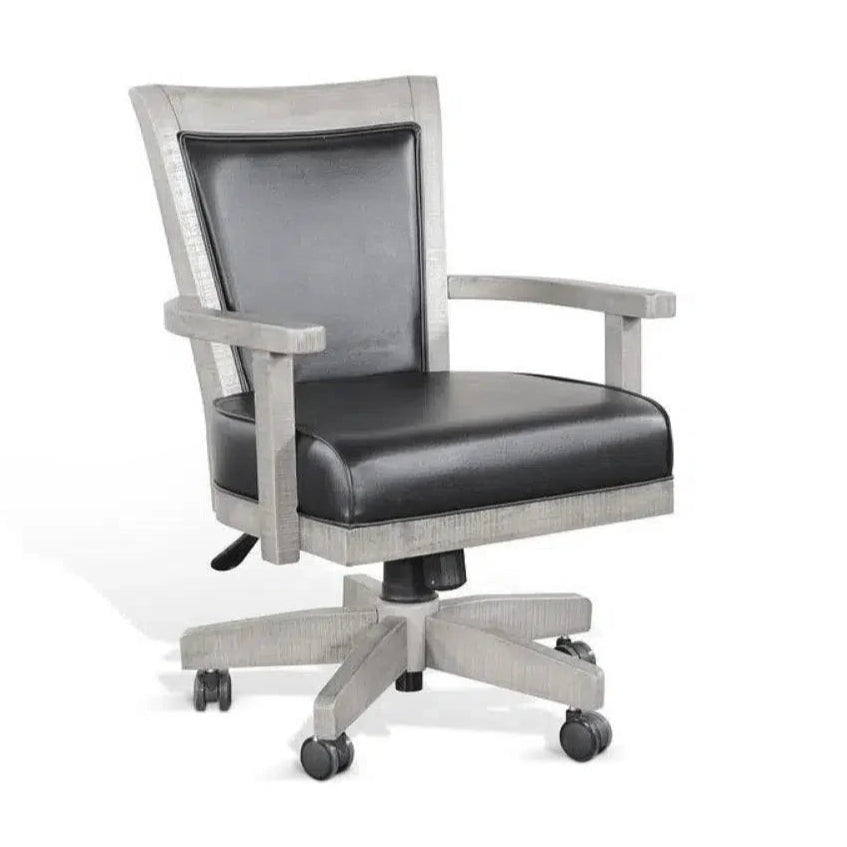 Sunny D Game Chair with Casters, Cushion Seat & Back Set of 2