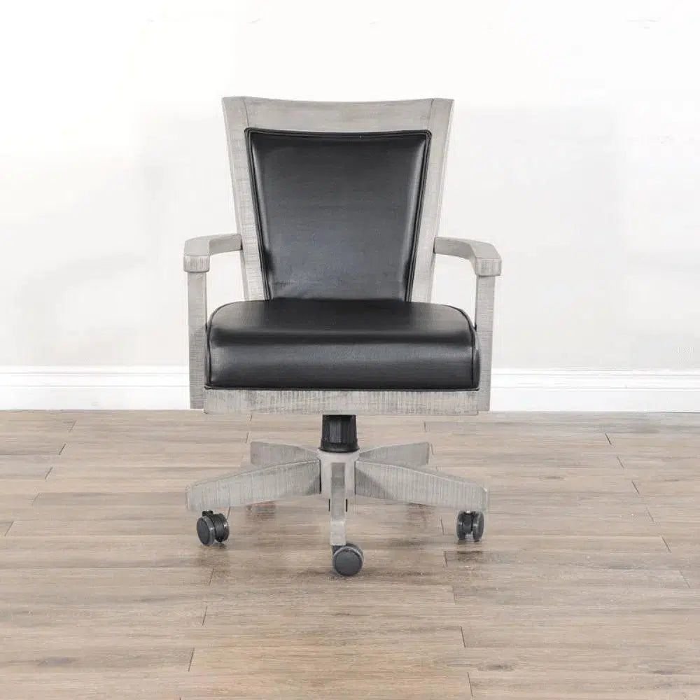 Sunny D Game Chair with Casters, Cushion Seat & Back Set of 2