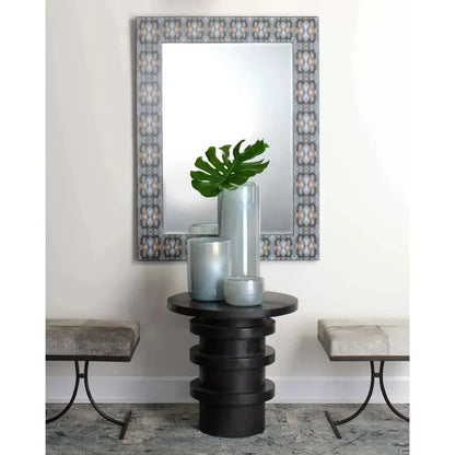 Revolve Round Wooden Side Table