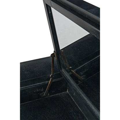 Noir Rhiana Wood Black Dresser