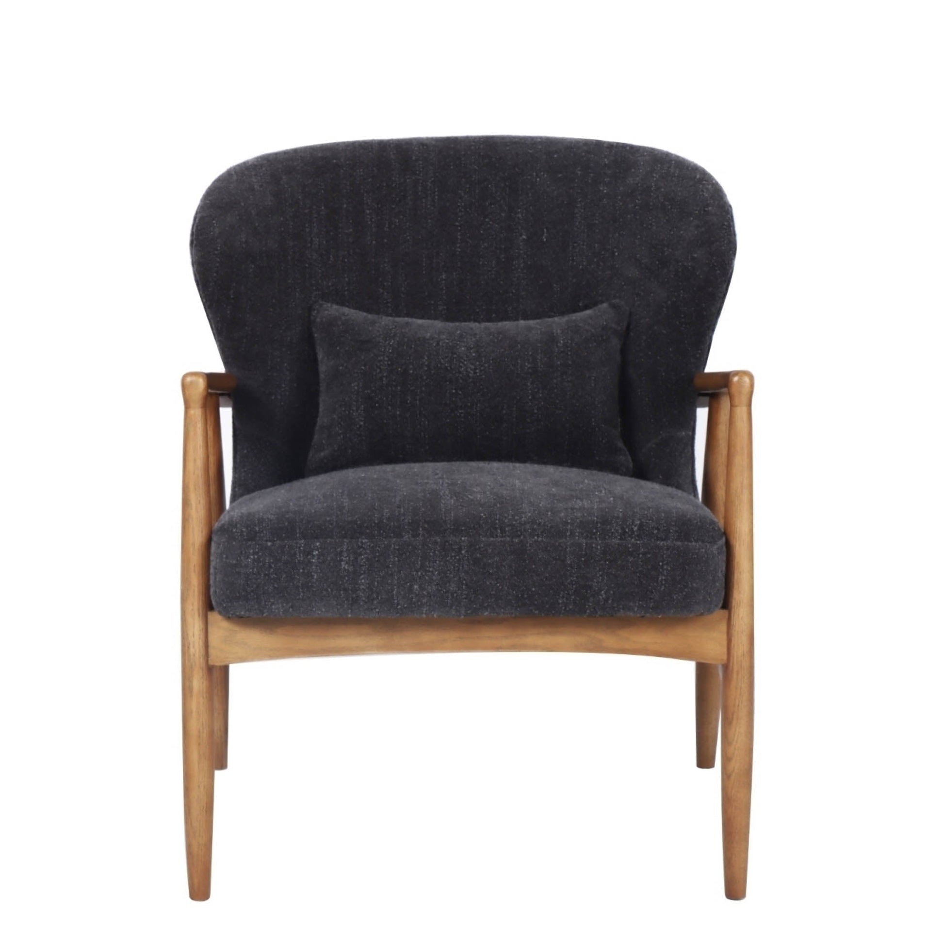 LH Home Rhodes Soft Fabric Accent Chair