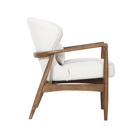 LH Home Rhodes Soft Fabric Accent Chair