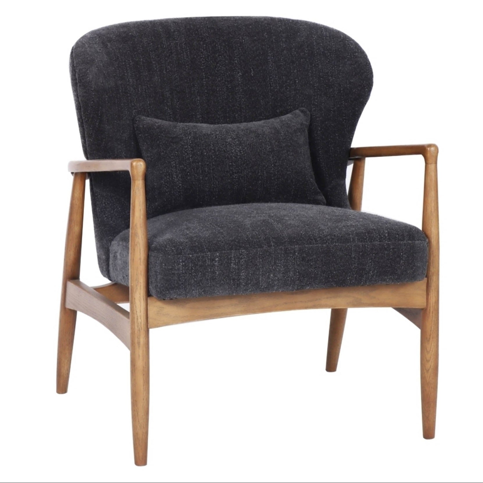 LH Home Rhodes Soft Fabric Accent Chair