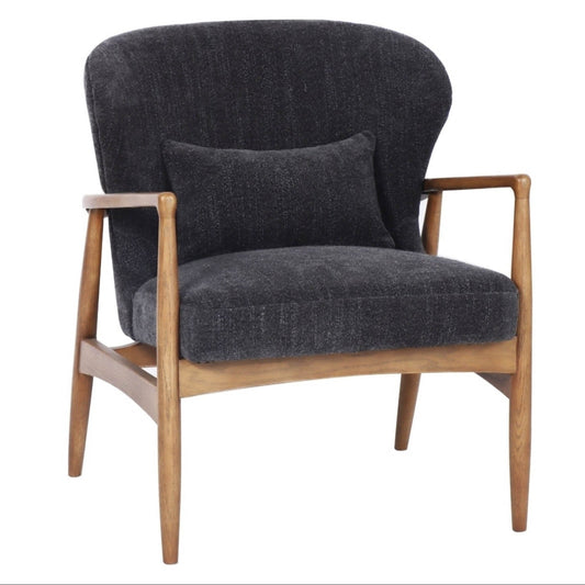 LH Home Rhodes Soft Fabric Accent Chair