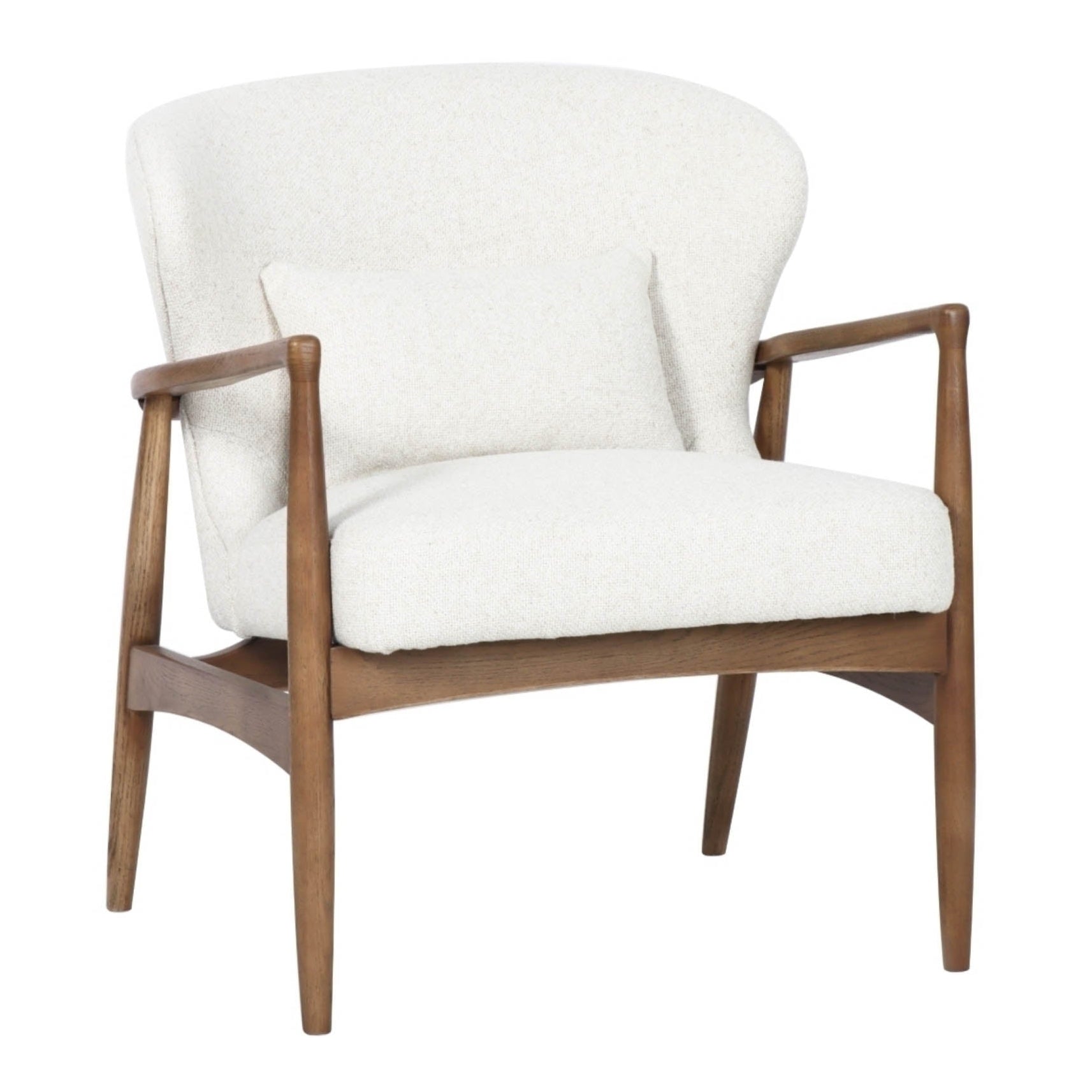 LH Home Rhodes Soft Fabric Accent Chair