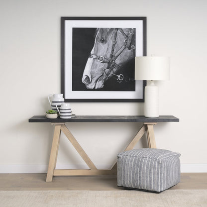 Mercana Rialto Two-Toned Color Wooden Console Table
