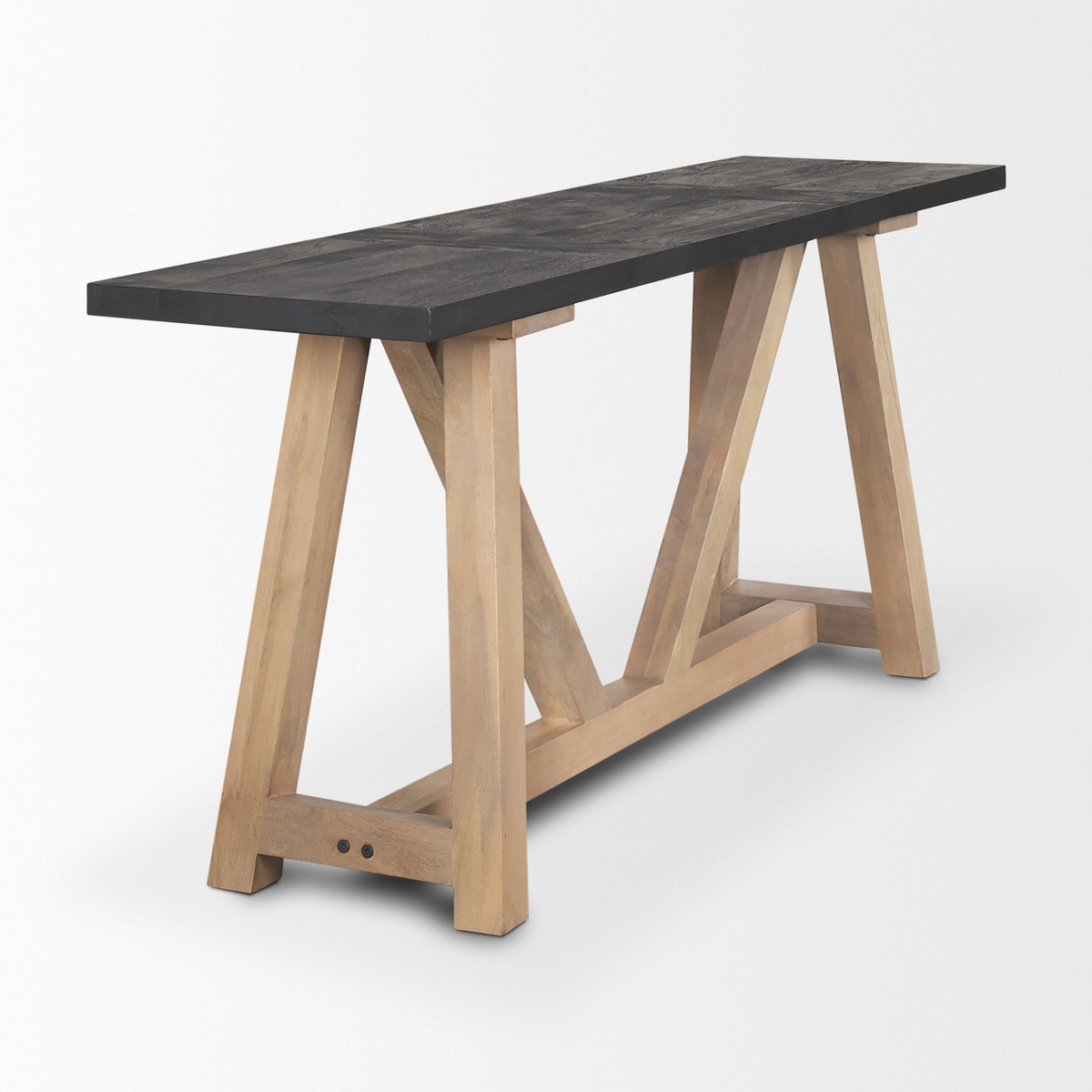 Mercana Rialto Two-Toned Color Wooden Console Table