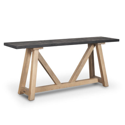 Mercana Rialto Two-Toned Color Wooden Console Table