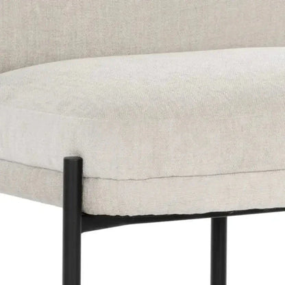 SUNPAN Richie Performance Fabric Armless Dining Chair