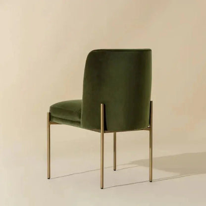 SUNPAN Richie Performance Fabric Armless Dining Chair