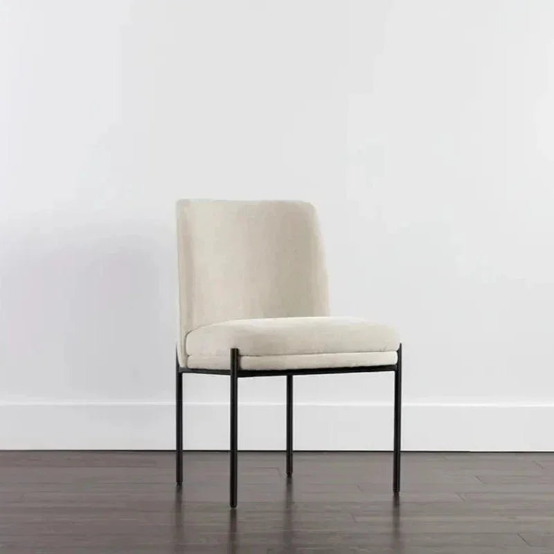SUNPAN Richie Performance Fabric Armless Dining Chair