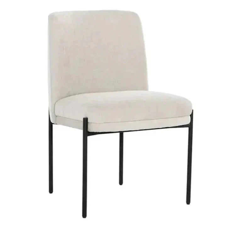 SUNPAN Richie Performance Fabric Armless Dining Chair