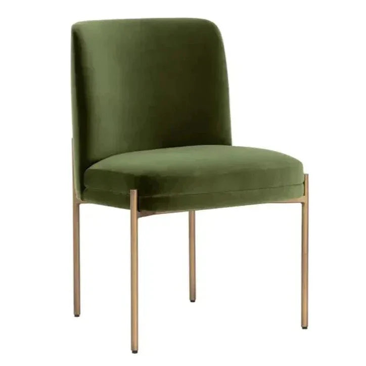 SUNPAN Richie Performance Fabric Armless Dining Chair