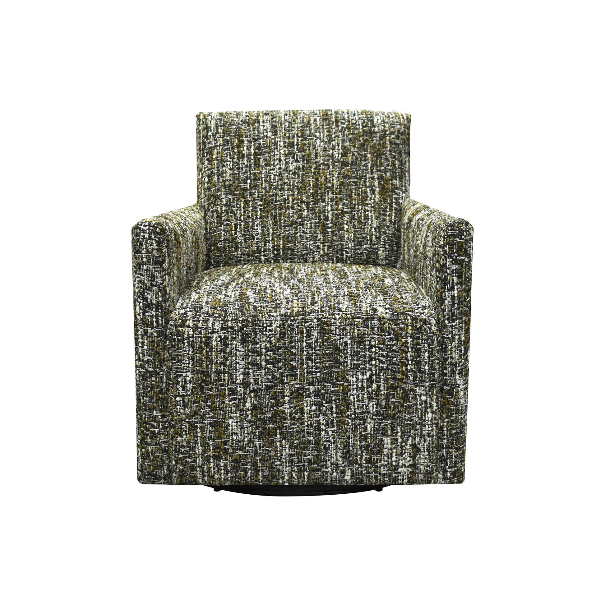 LH Home Riley Fabric Swivel Club Chair