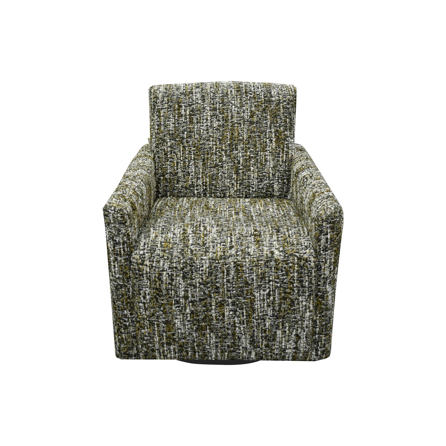 LH Home Riley Fabric Swivel Club Chair