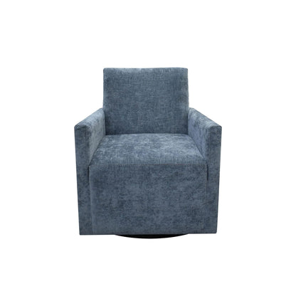 LH Home Riley Fabric Swivel Club Chair