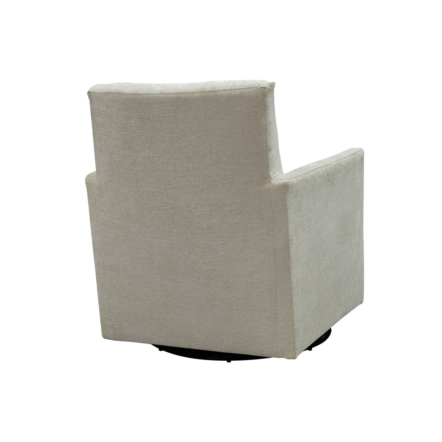 LH Home Riley Fabric Swivel Club Chair