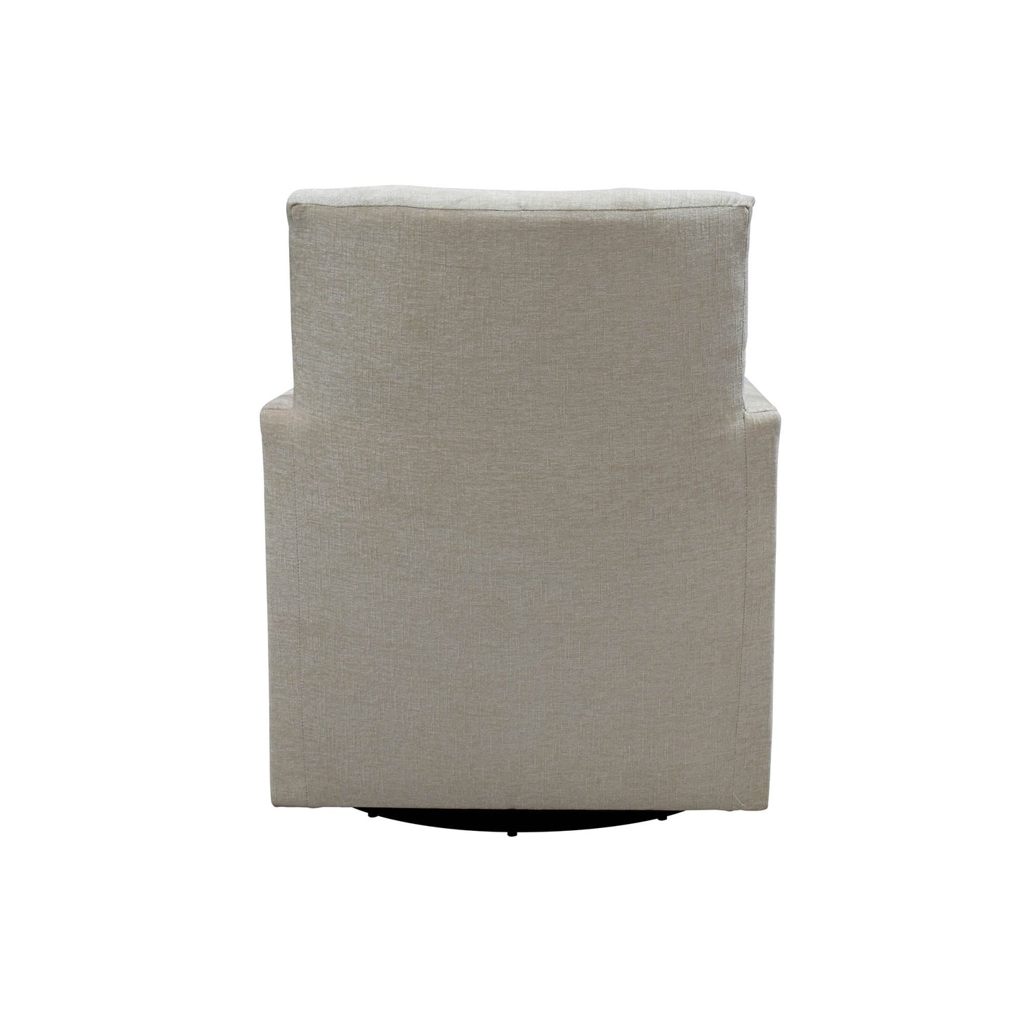 LH Home Riley Fabric Swivel Club Chair