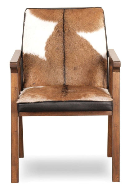 LH Home Rio Cool Leather Accent Chair