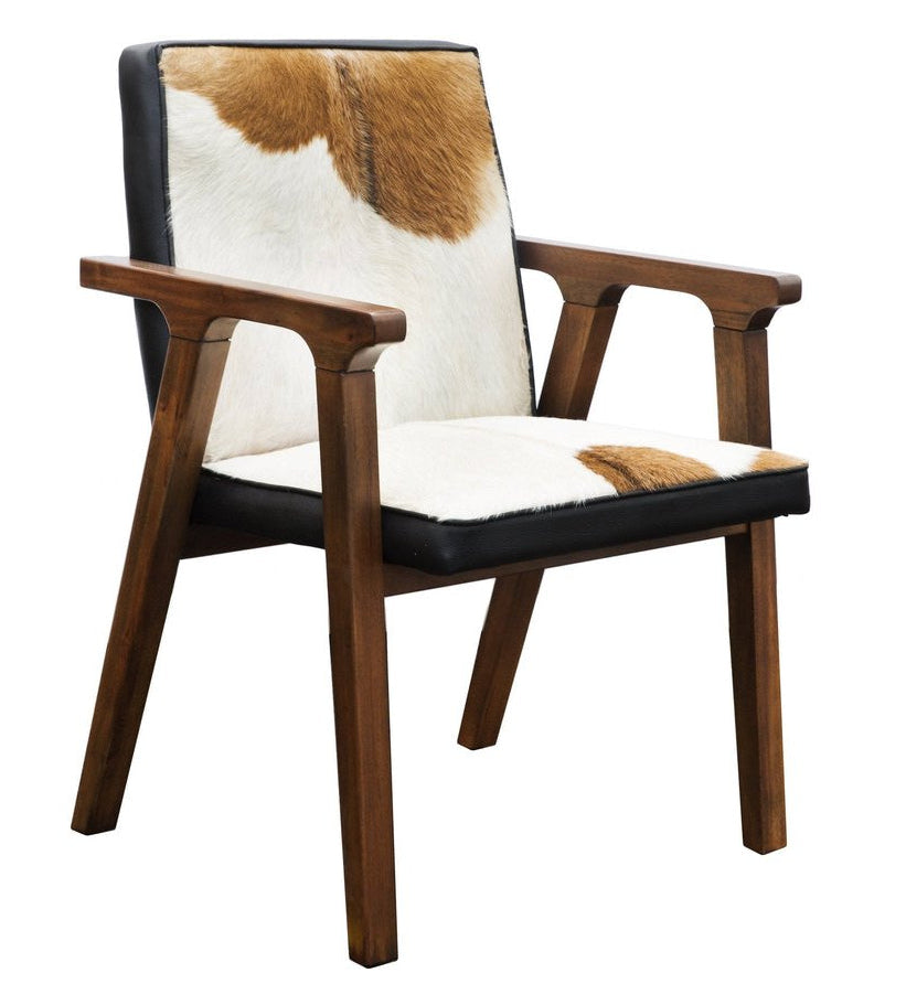 LH Home Rio Cool Leather Accent Chair