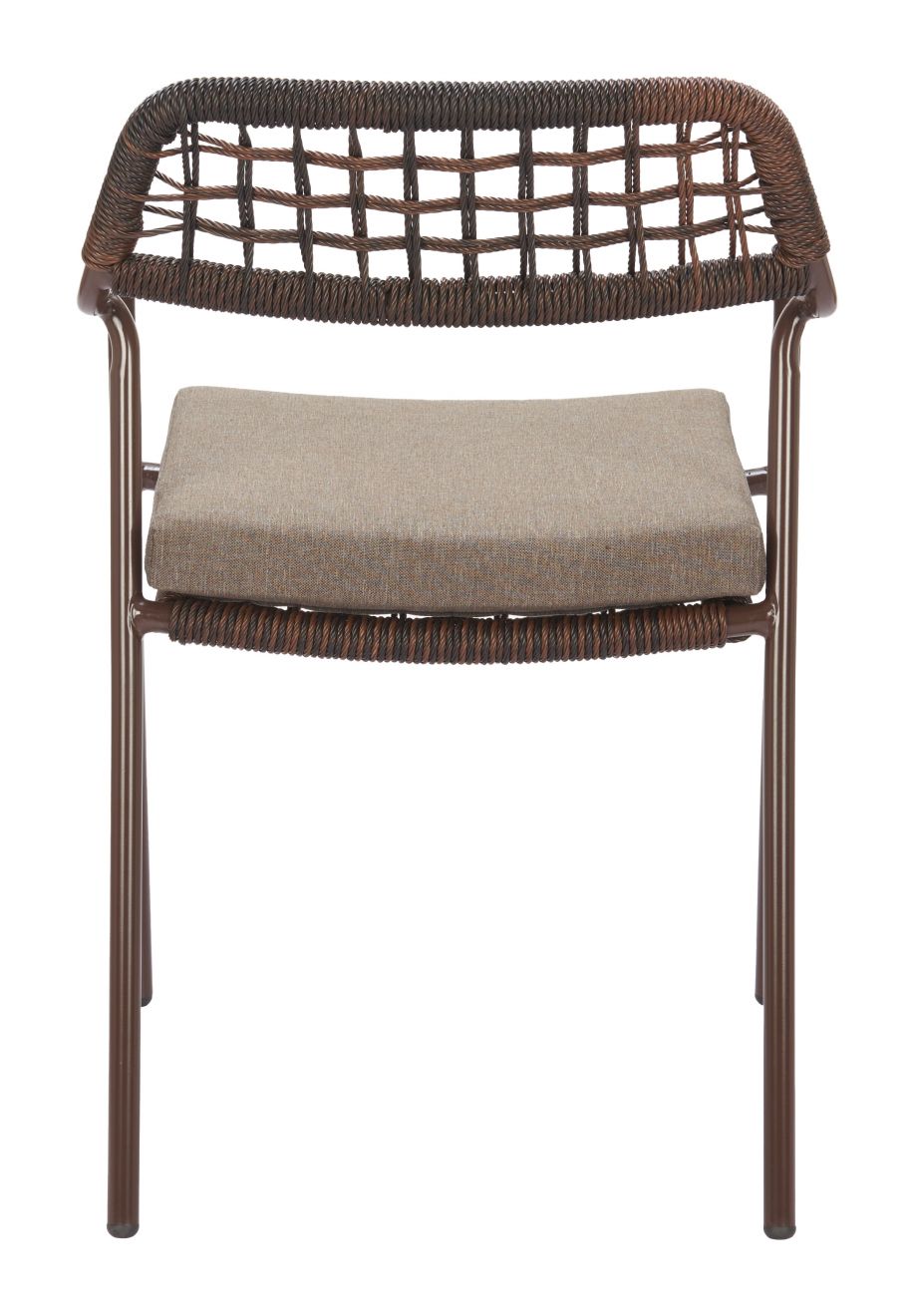 Zuo Modern Rio Olefin Fabric Outdoor Dining Chair 2PC