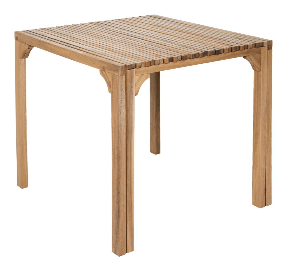 Zuo Modern Riviera Natural Wooden Extendable Outdoor Dining Table