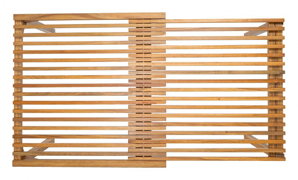 Zuo Modern Riviera Natural Wooden Extendable Outdoor Dining Table