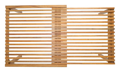 Zuo Modern Riviera Natural Wooden Extendable Outdoor Dining Table