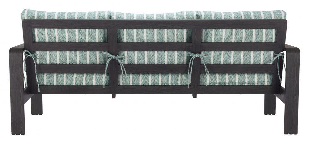 Zuo Modern Rolig Green Olefin Fabric Outdoor Sofa