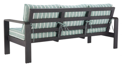 Zuo Modern Rolig Green Olefin Fabric Outdoor Sofa