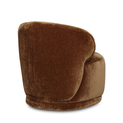 LH Home Rollo Fabric Club Chair