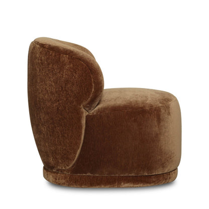 LH Home Rollo Fabric Club Chair
