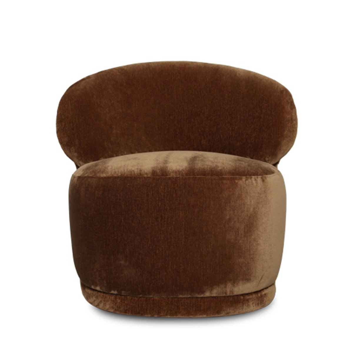 LH Home Rollo Fabric Club Chair