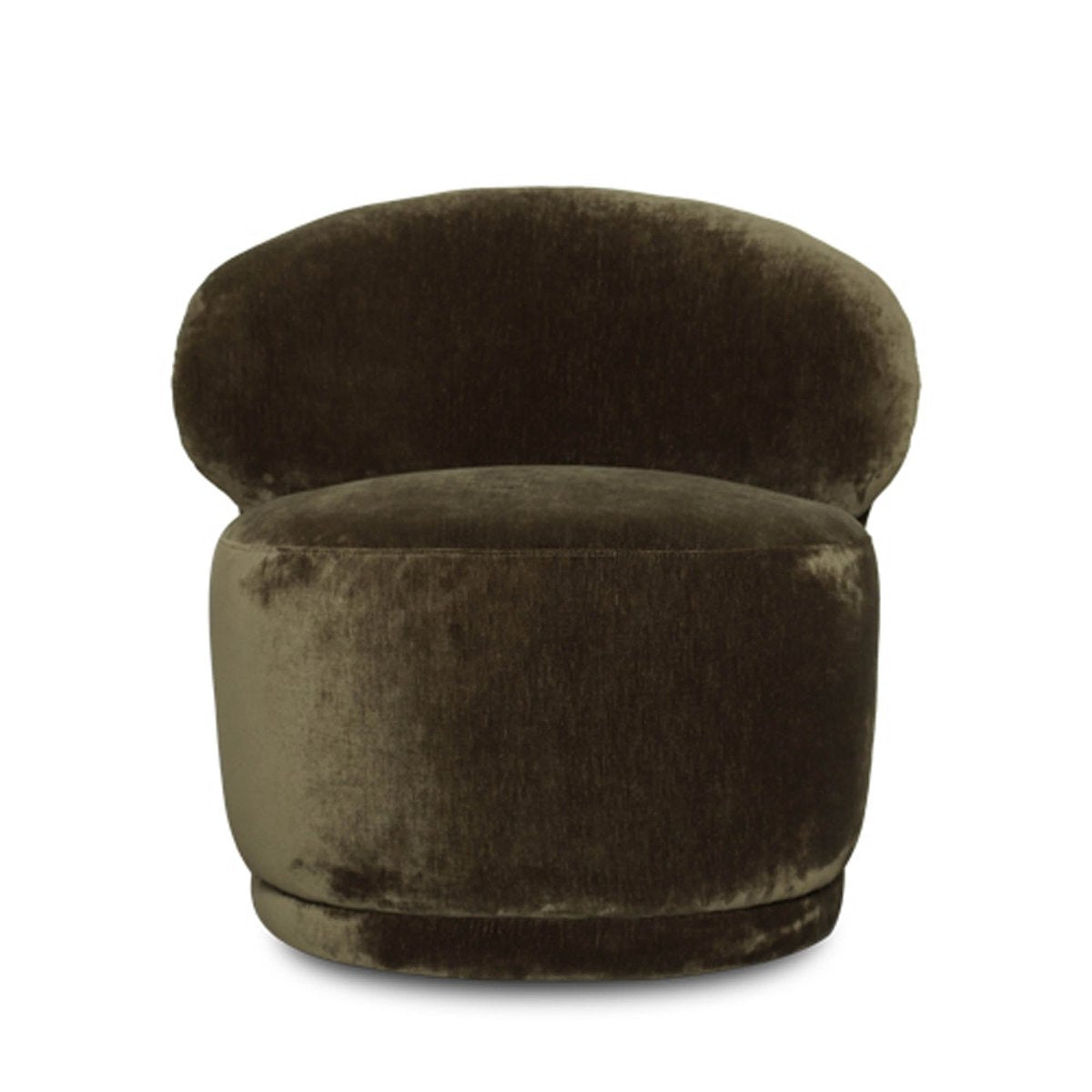 LH Home Rollo Fabric Club Chair