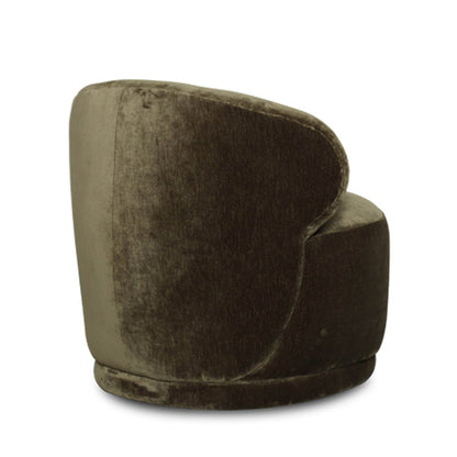 LH Home Rollo Fabric Club Chair